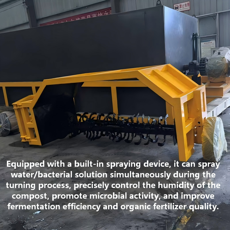 Tractor-Pulled Compost Turner  - Compost Turner Machine ulasan dan harga