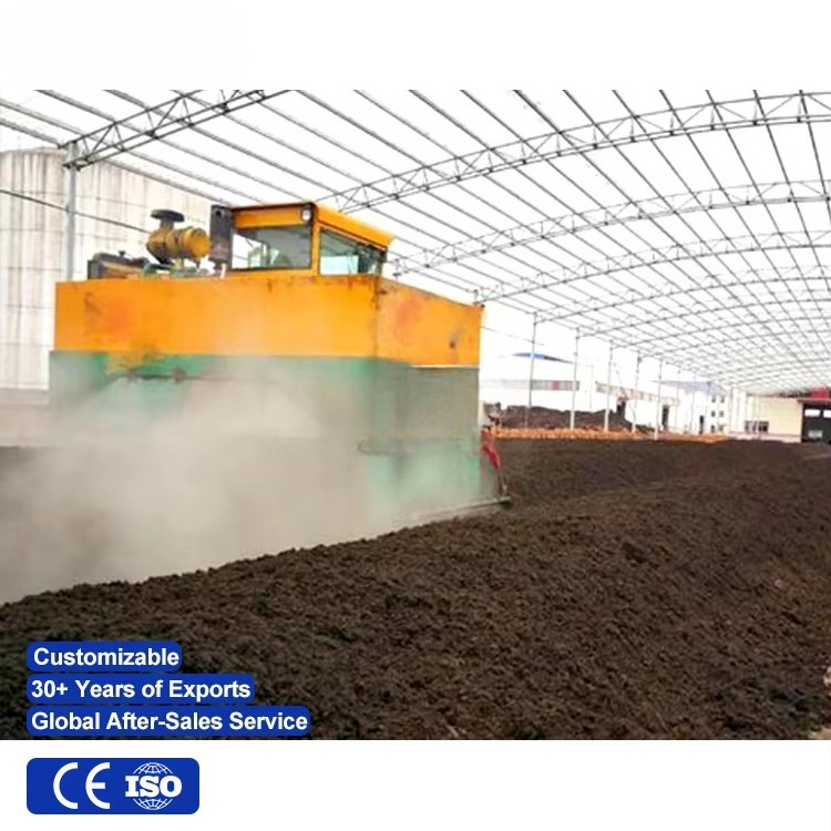 Automatic Compost Manure Makin - Compost Turner Machine ulasan dan harga