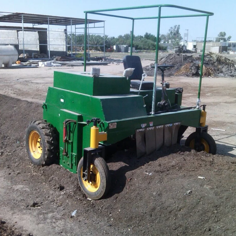 Wheeled Mobile Fertilizer Orga - Compost Turner Machine ulasan dan harga