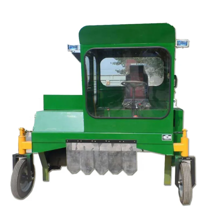Wheeled Mobile Fertilizer Orga - Compost Turner Machine ulasan dan harga