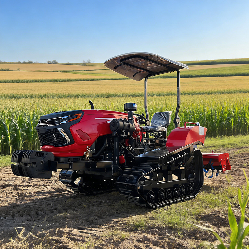 Small Tracked Tractor Suitable - Farming Agriculture Equipment ulasan dan harga