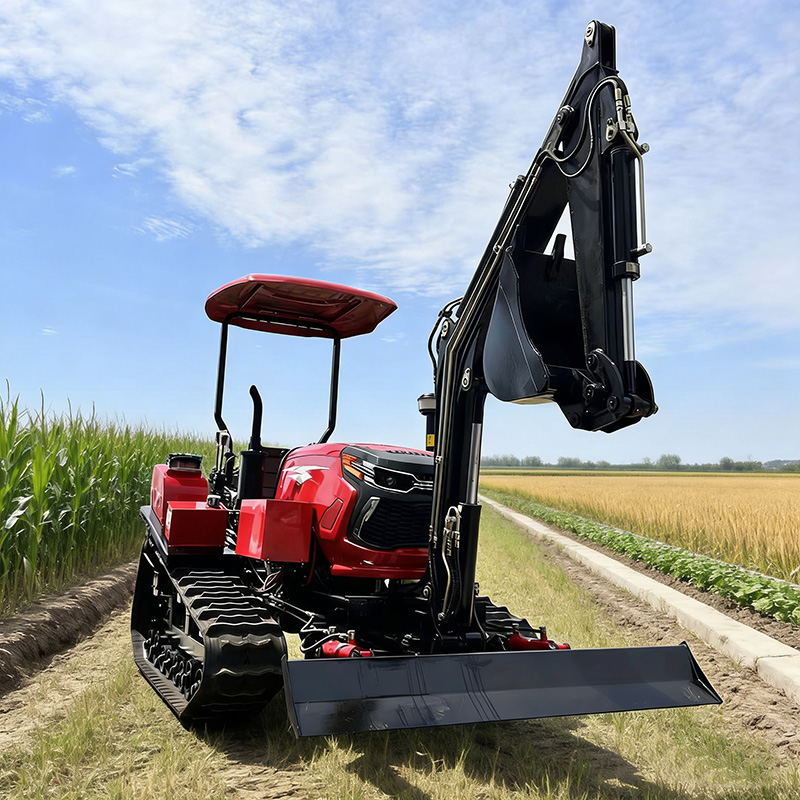 Small Tracked Tractor Suitable - Farming Agriculture Equipment ulasan dan harga