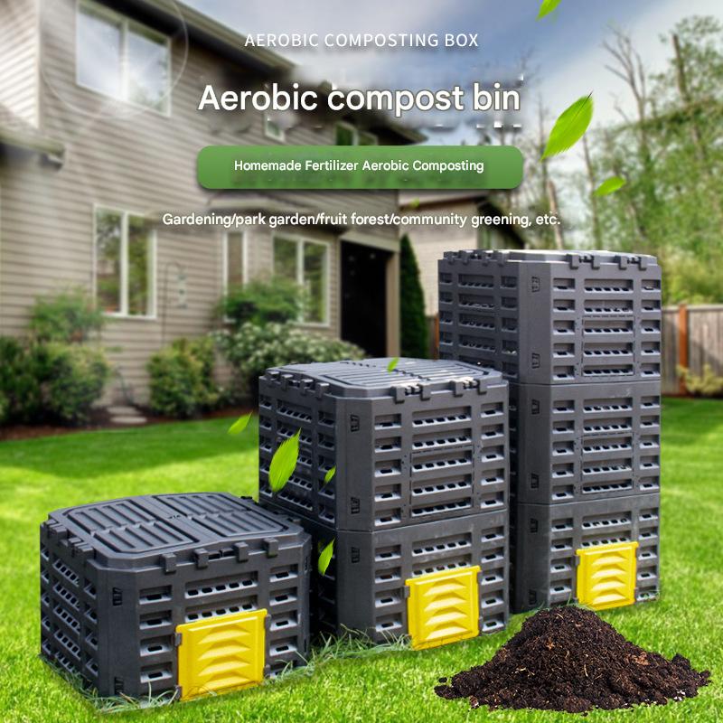 300L Large Capacity 4-6 Weeks  - Compost Turner Machine ulasan dan harga