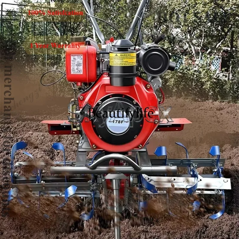 a55  New Mini Rotary Tiller Ho - Farming Agriculture Equipment ulasan dan harga