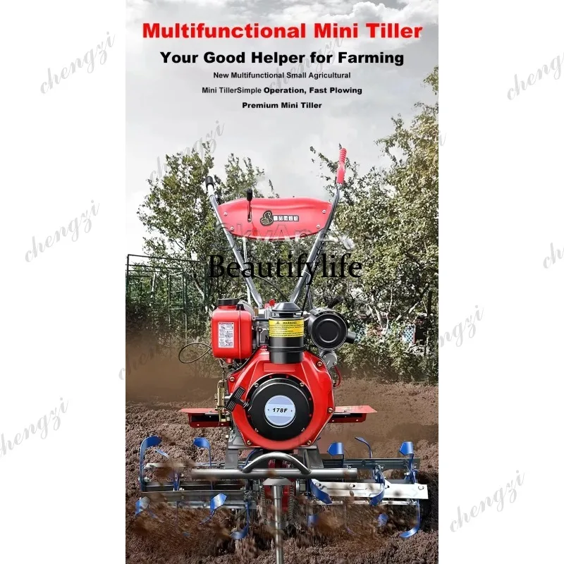 a55  New Mini Rotary Tiller Ho - Farming Agriculture Equipment ulasan dan harga