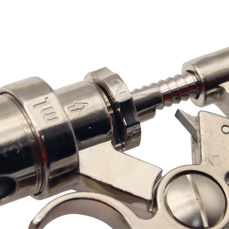 1PC 10ml 20 ml 30ml 50ml Metal - Veterinary Syringe Gun ulasan dan harga