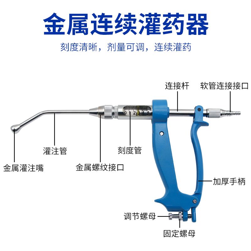 Full-automatic dosing artifact - Veterinary Syringe Gun ulasan dan harga