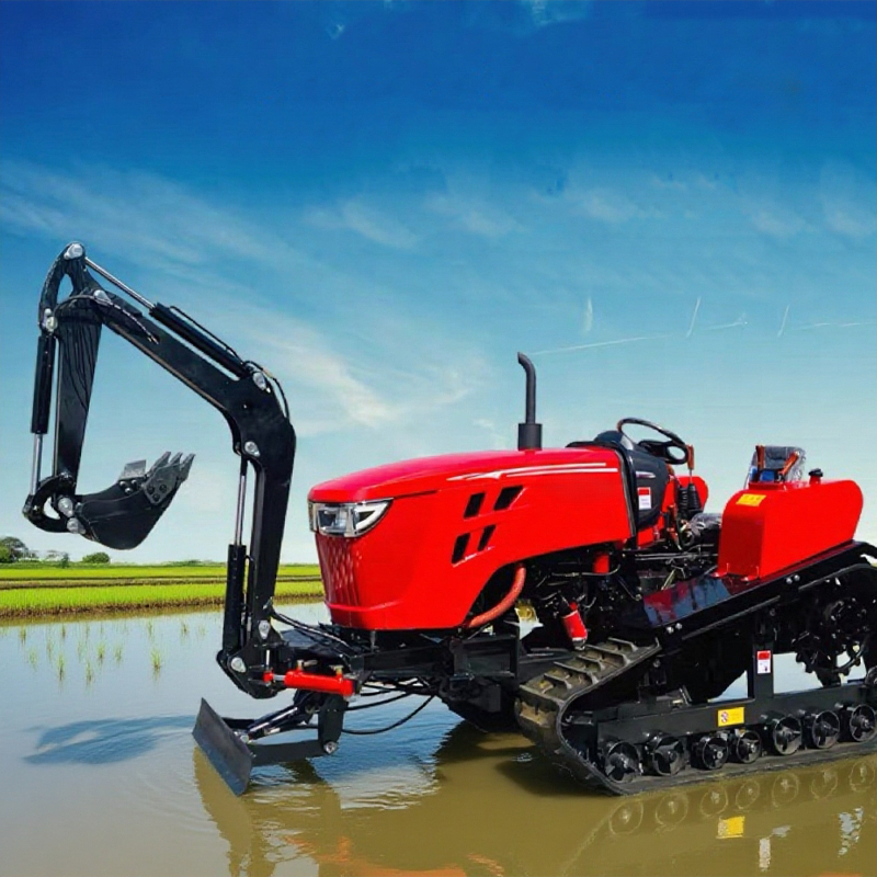 Customized 35HP Crawler Tracto - Farming Agriculture Equipment ulasan dan harga