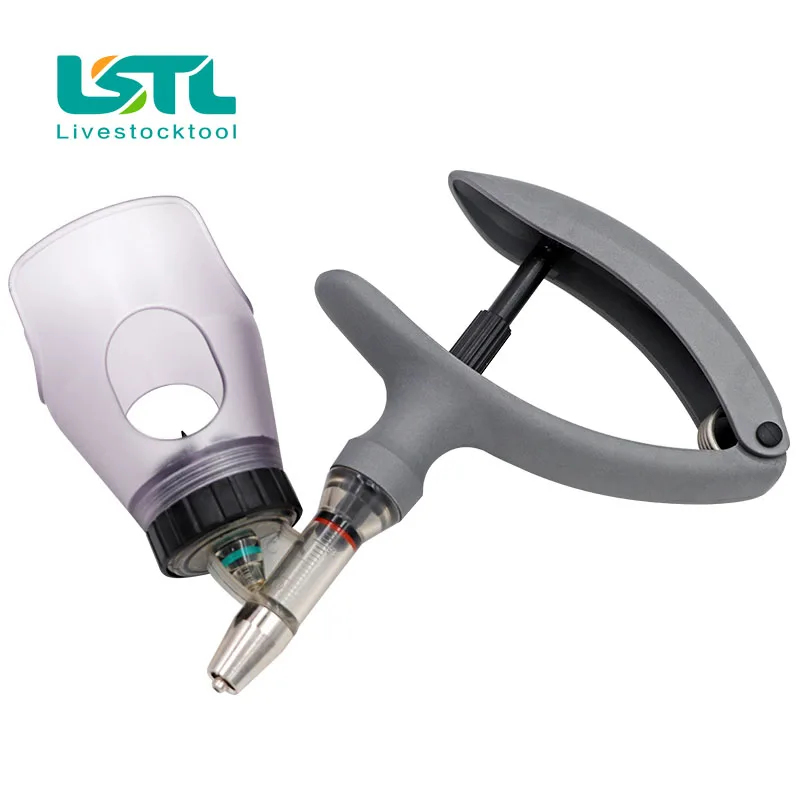 Adjustable Continuous Veterina - Veterinary Syringe Gun ulasan dan harga