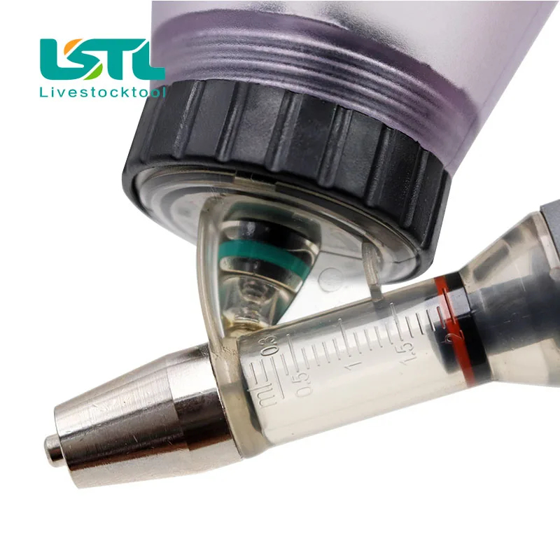 Adjustable Continuous Veterina - Veterinary Syringe Gun ulasan dan harga