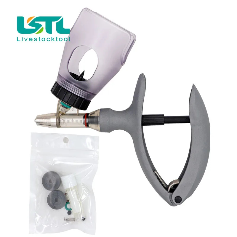 Adjustable Continuous Veterina - Veterinary Syringe Gun ulasan dan harga