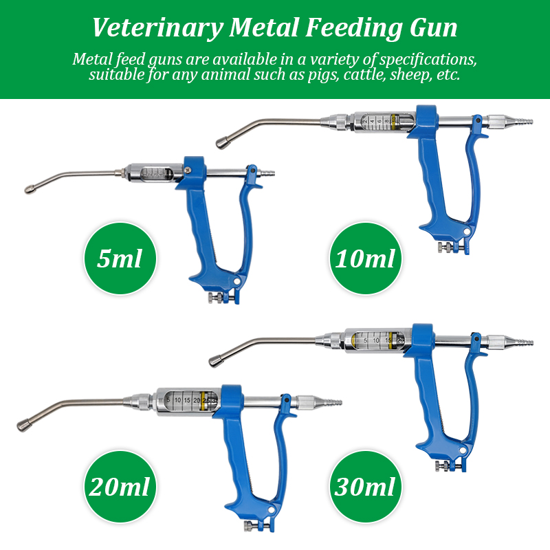 5/10/20/30ml Animal Veterinary - Veterinary Syringe Gun ulasan dan harga